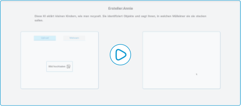 Klicken Sie hier für eine Vorschau des KI-APP Builders